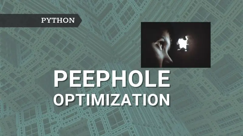 Peephole Optimization resized