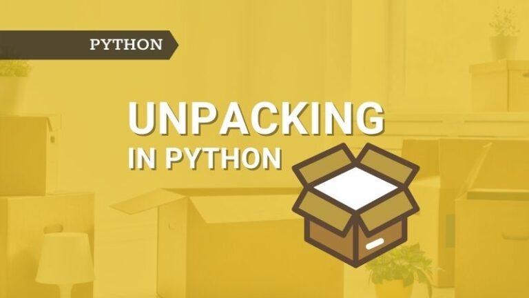 What is Unpacking in Python - Python Simplified