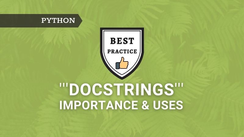 Docstrings Importance resized